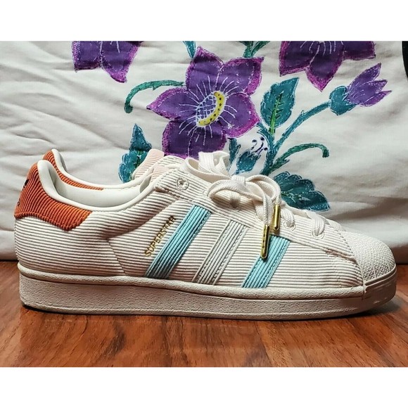 New Unisex Adidas SUPERSTAR Corduroy Shoes/Sneakers S42849 Size Men 6.5 Wmn 7.5 main image 9
